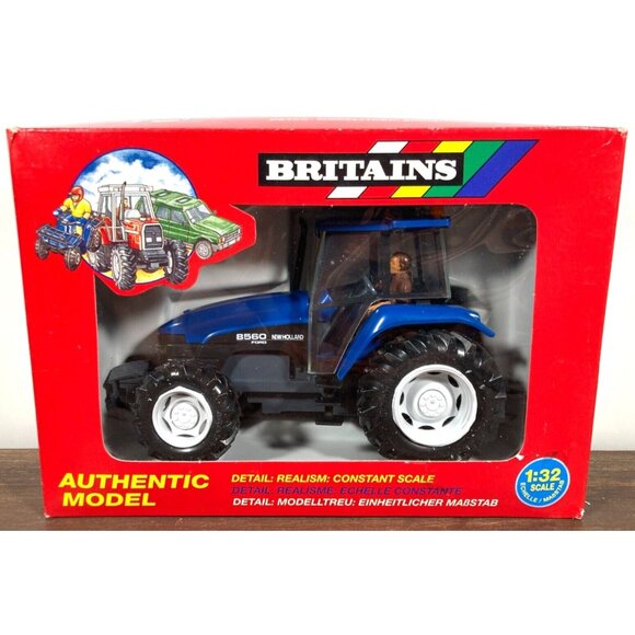 Britains NEW HOLLAND 8560 Ford Medium TRACTOR #9488 NIB 1995 1:32 Vintage - Picture 1 of 11